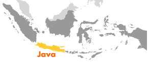 ジャワ島Map